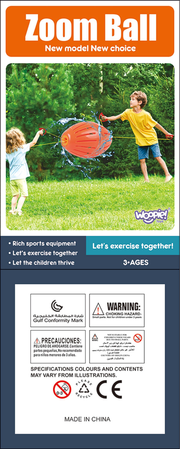 WOOPIE Zabawka Wodna Gra ZOOM BALL - 004