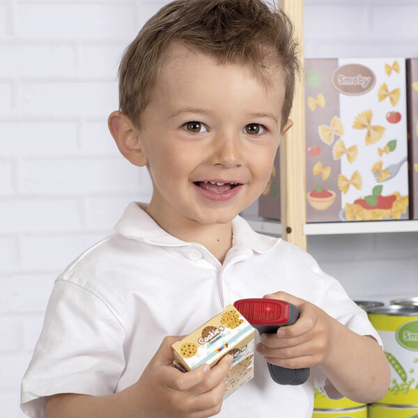 SMOBY Kasa Sklepowa Elektroniczna Ze Skanerem i Wagą - 002