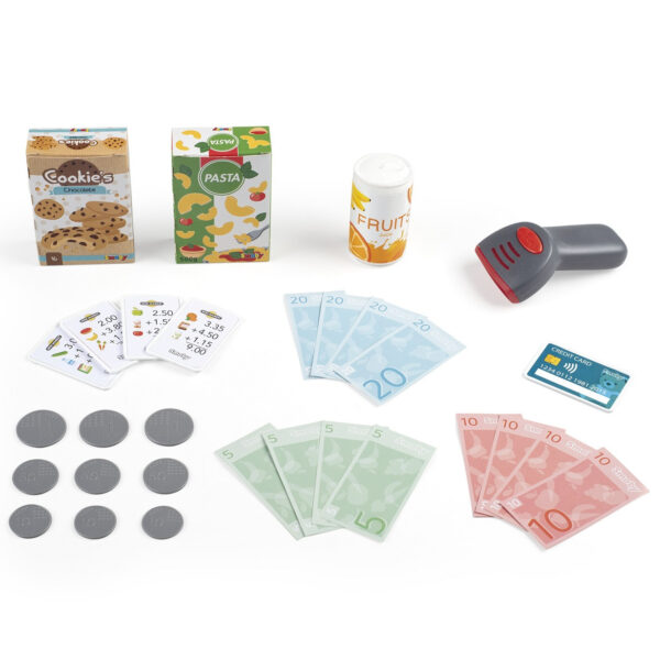 SMOBY Kasa Sklepowa Elektroniczna Ze Skanerem i Wagą - 005