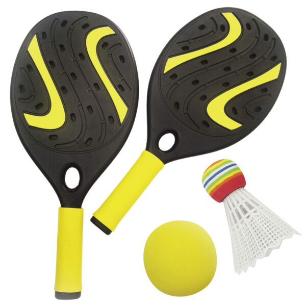 WOOPIE Rakieta z Piłką Piankową i Lotką- Zestaw Plażowo Ogrodowy - 002