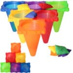 Zręcznościowa Gra Ogrodowa 3w1 Woopie – Tor Przeszkód i Rzuty Montessori 3+ - 007