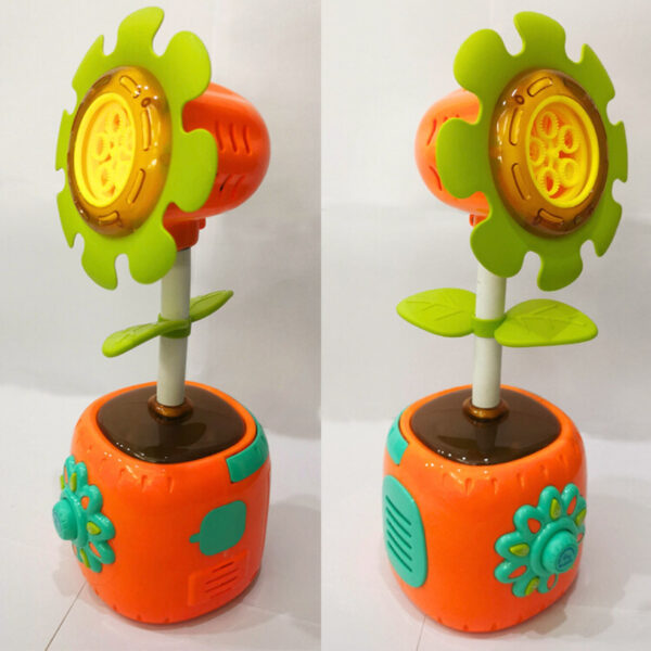 WOOPIE Interaktywny Słonecznik Maszyna do Baniek Mydlanych - 008