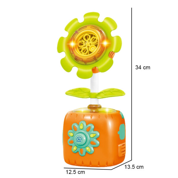 WOOPIE Interaktywny Słonecznik Maszyna do Baniek Mydlanych - 011