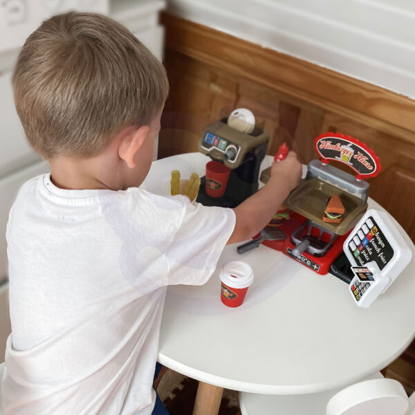 WOOPIE Fast Food XXL Sklep Restauracja Kasa + Dystrybutor Napojów - 002