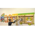 Rama Ścienna Pociąg na 5 Tablic Masterkidz Flex – System Montessori - 003