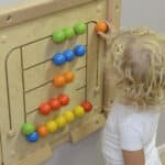 Panel Ścienny Labirynt z Koralikami Gra Manipulacyjna Masterkidz - 005