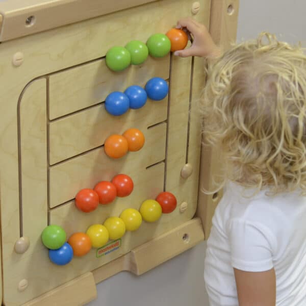 Panel Ścienny Labirynt z Koralikami Gra Manipulacyjna Masterkidz - 006