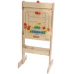 Panel Ścienny Labirynt z Koralikami Gra Manipulacyjna Masterkidz - 007
