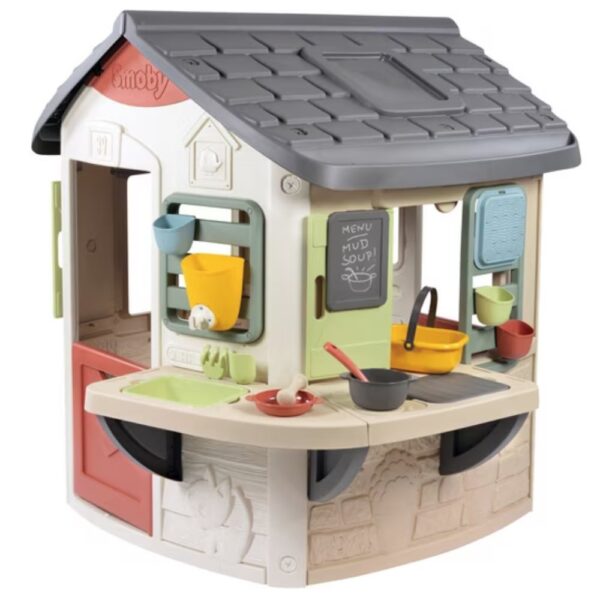 SMOBY Domek z Kuchnią +16 elementów
