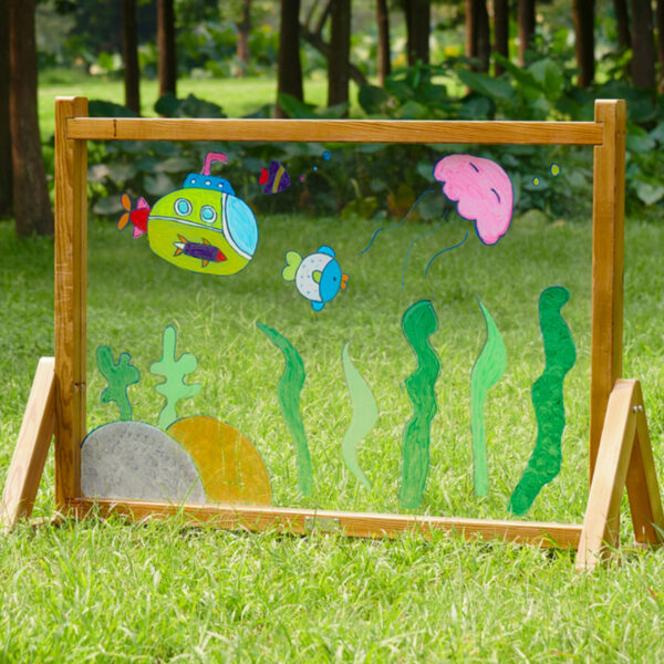 export MASTERKIDZ Tablica Akrylkowa Przezroczysta Powierzchnia Malarska