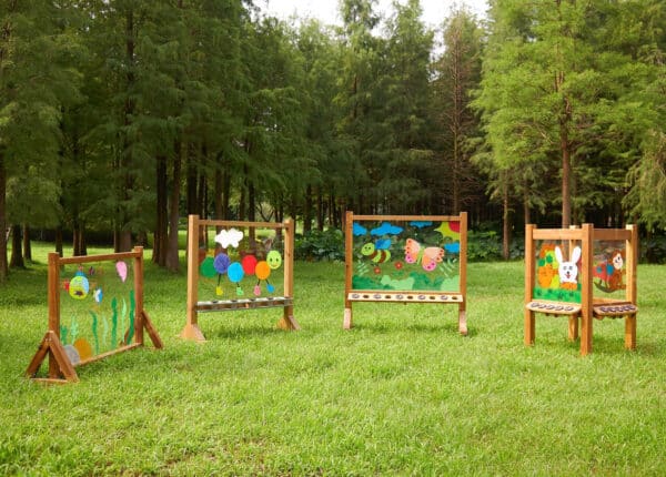 MASTERKIDZ Przezroczysta Akrylowa Tablica Malarska + Kubeczki - 006