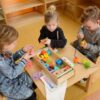 Drewniana Przeplatanka Sznurowanka XL Masterkidz – Tablica Montessori - 002