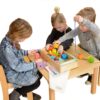 Drewniana Przeplatanka Sznurowanka XL Masterkidz – Tablica Montessori - 003
