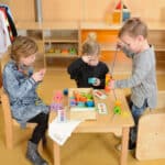 Drewniana Przeplatanka Sznurowanka XL Masterkidz – Tablica Montessori - 007