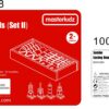 Drewniana Przeplatanka Sznurowanka XL Masterkidz – Tablica Montessori - 008