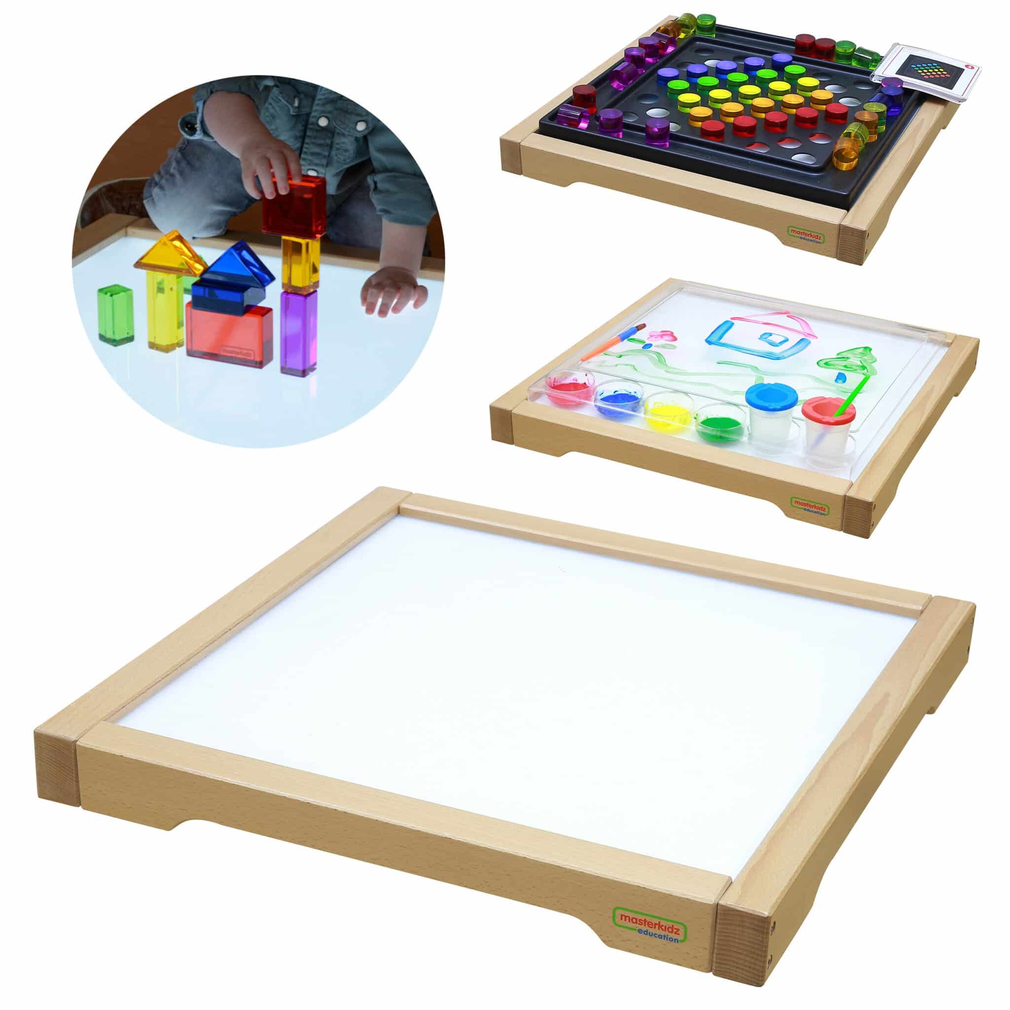 MASTERKIDZ Panel Skrzynia LED Sensoryczna - 001
