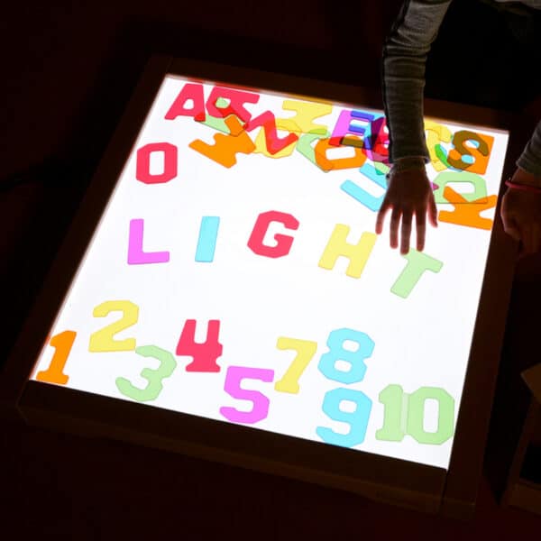 Edukacyjny Panel Świetlny LED Masterkidz – Mozaika 140 el. Montessori STEM - 003