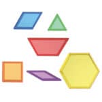 Edukacyjna Mozaika Geometryczna Tangram 140 el. Masterkidz Montessori - 004