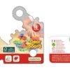Drewniane Koła Zębate - Kreatywna Gra Logiczna i Mechaniczna Masterkidz - 009