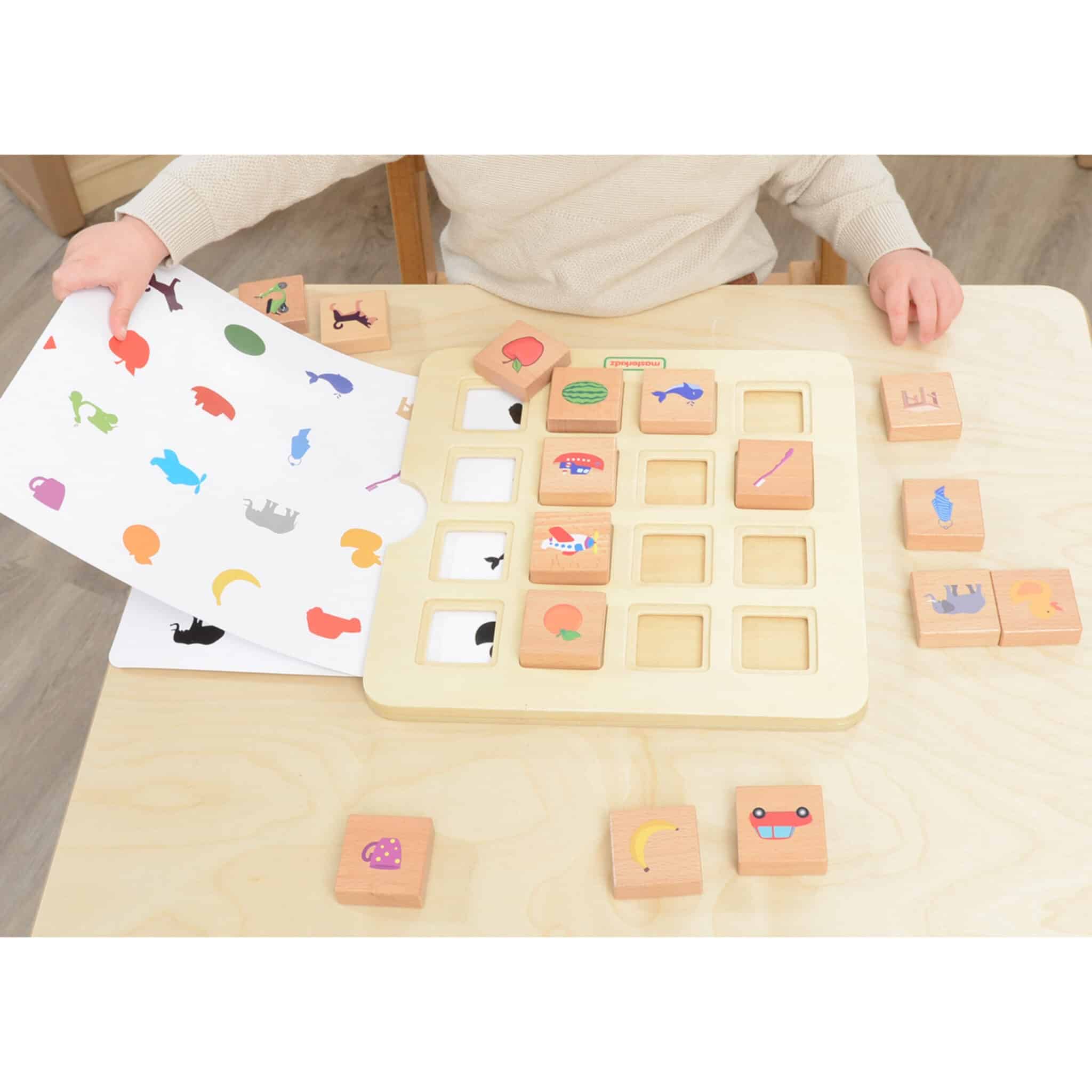 Moje Pierwsze Puzzle Kognitywne Masterkidz – Sorter i Dopasowywanie Cieni STEM - 004