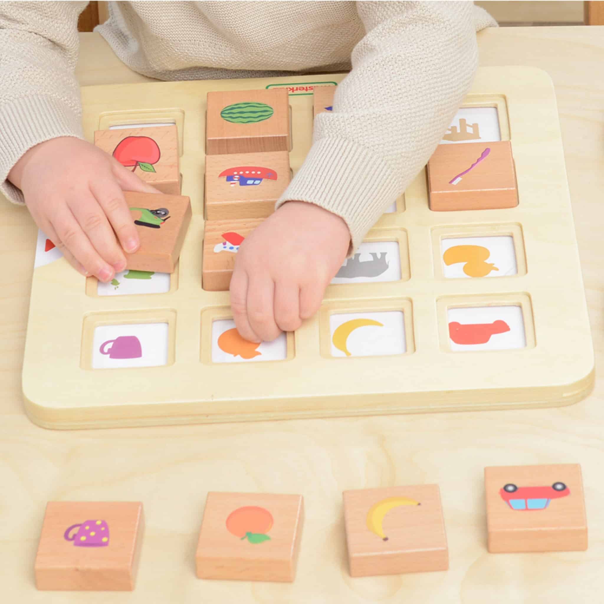 Moje Pierwsze Puzzle Kognitywne Masterkidz – Sorter i Dopasowywanie Cieni STEM - 005