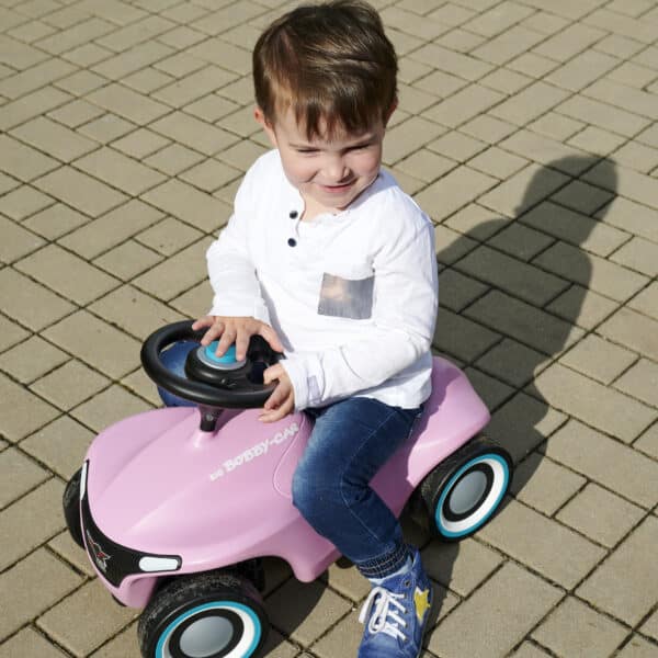 BIG Różowy Jeżdzik Pchacz Bobby Car Neo Pink Dla Dzieci - 004