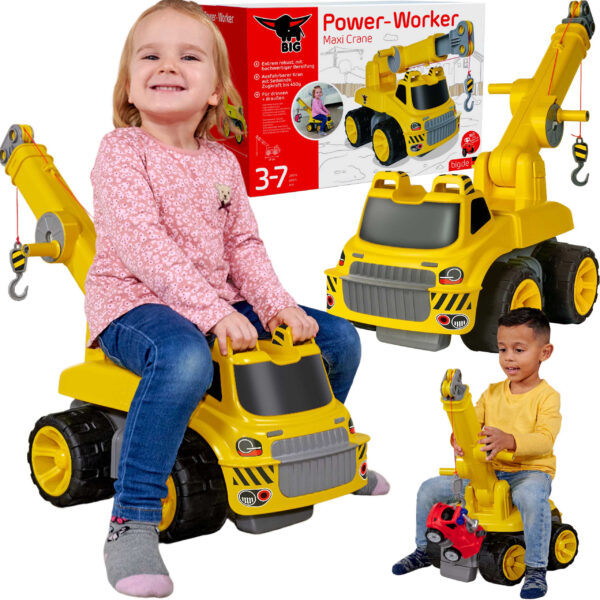 export BIG Jeździk Dźwig Maxi Crane