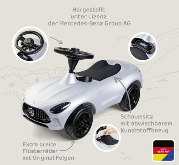 BIG Bobby Car Jeździk Mercedes AMG GT - 009