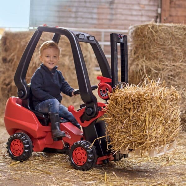 BIG Wózek Widłowy Na Pedały Linde Forklift - 002
