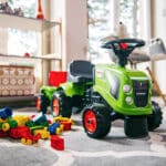 FALK Traktorek Baby Claas Zielony z Przyczepką + akc. od 1-3 lat - 002