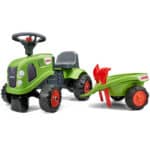 FALK Traktorek Baby Claas Zielony z Przyczepką + akc. od 1-3 lat - 010