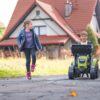 FALK Traktor CLAAS na Pedały z Przyczepą, Łyżką i Spychaczem od 3 Lat - 003