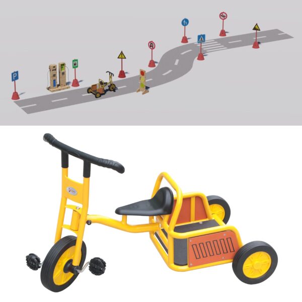 CLASSIC WORLD EDU Rowerek Trójkołowy Pojazd Truck Dla Dzieci od 3 lat - 005