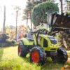 FALK Traktor CLAAS na Pedały z Przyczepą, Łyżką i Spychaczem od 3 Lat - 007