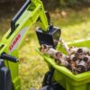 FALK Traktor CLAAS na Pedały z Przyczepą, Łyżką i Spychaczem od 3 Lat - 009