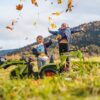 FALK Traktor CLAAS na Pedały z Przyczepą, Łyżką i Spychaczem od 3 Lat - 010