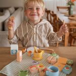 TOOKY TOY Zestaw Piknikowy Jedzenie Do Krojenia Na Rzepy Zestaw Śniadaniowy - 004