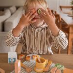TOOKY TOY Zestaw Piknikowy Jedzenie Do Krojenia Na Rzepy Zestaw Śniadaniowy - 005