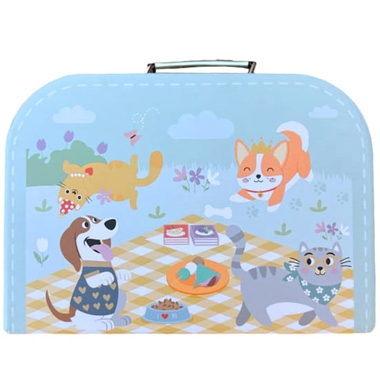 TOOKY TOY Zestaw Piknikowy Jedzenie Do Krojenia Na Rzepy Zestaw Śniadaniowy - 013