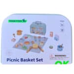 TOOKY TOY Zestaw Piknikowy Jedzenie Do Krojenia Na Rzepy Zestaw Śniadaniowy - 015