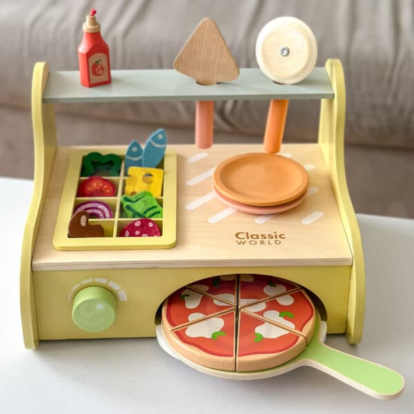 CLASSIC WORLD Drewniany Piec do Pizzy Oven Pizza 3+ FSC - 008