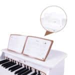 CLASSIC WORLD Duże Pianino Fortepian dla Dzieci z Krzesełkiem i Książeczką do Nauki - 003