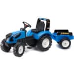 FALK Traktor Landini Niebieski na Pedały z Przyczepką od 3-7 lat - 008