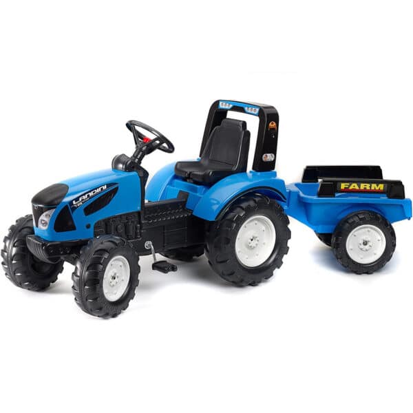 FALK Traktor Landini Niebieski na Pedały z Przyczepką od 3-7 lat - 008