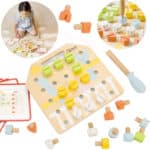 Edukacyjna Tablica Manipulacyjna Koła Zębate Classic World Montessori - 001