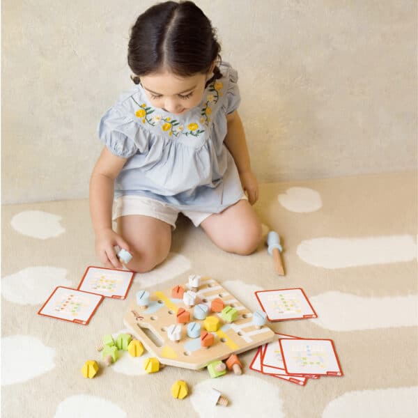 Edukacyjna Tablica Manipulacyjna Koła Zębate Classic World Montessori - 006