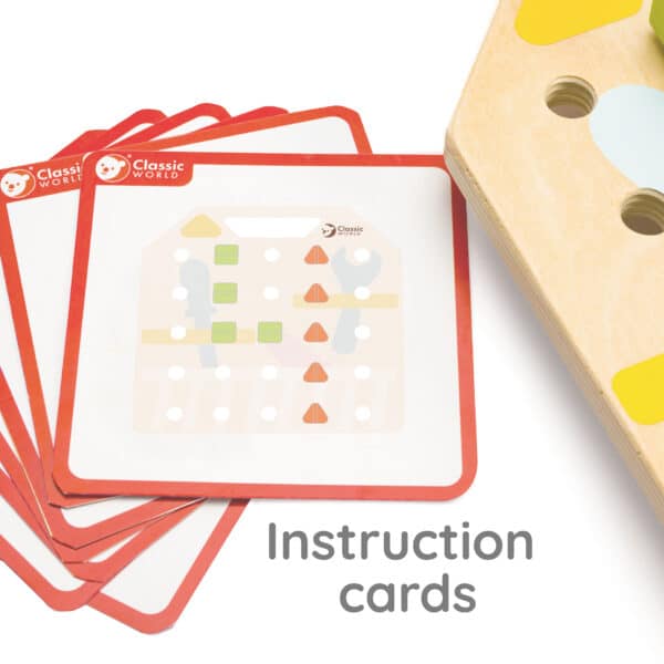 Edukacyjna Tablica Manipulacyjna Koła Zębate Classic World Montessori - 008