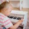 CLASSIC WORLD Pianino Czarne Drewniane Fantasy - 006