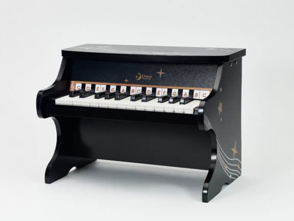 CLASSIC WORLD Pianino Czarne Drewniane Fantasy - 007
