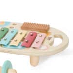 CLASSIC WORLD Zestaw Instrumenty Muzyczne dla Dzieci Cymbałki Bębenek Grzechotka  5 el. - 006